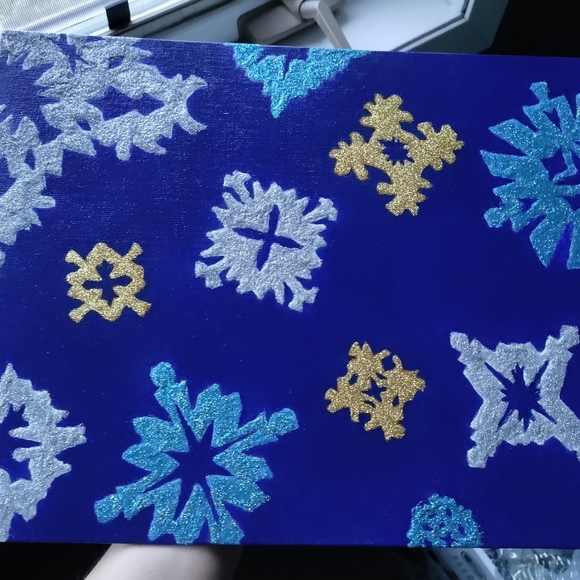 ❄️NEW Colorful Glitter Snowflake Art - Picture 9 of 16
